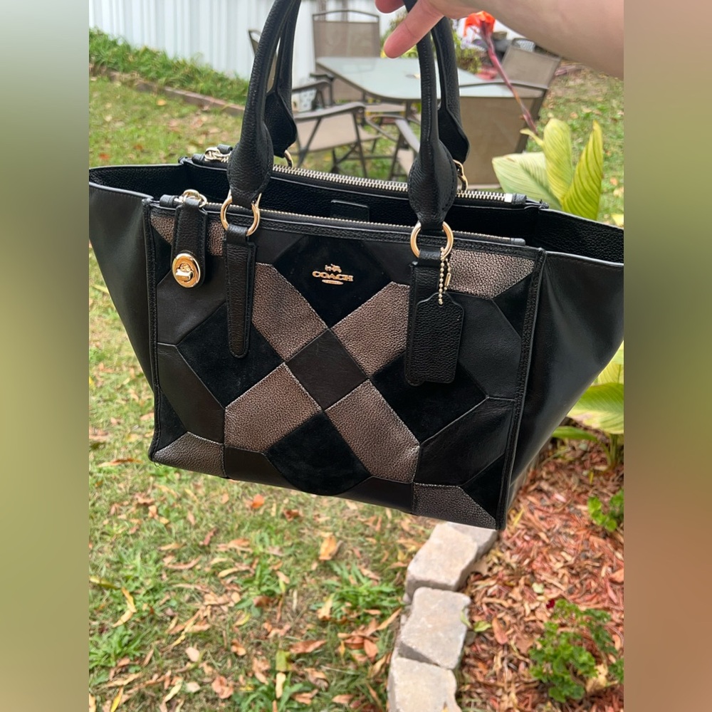 Coach Patchwork Carryall - image 4